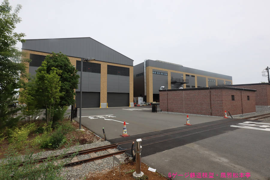 関水金属鶴ヶ島工場。2024年(令和6年)6月撮影。