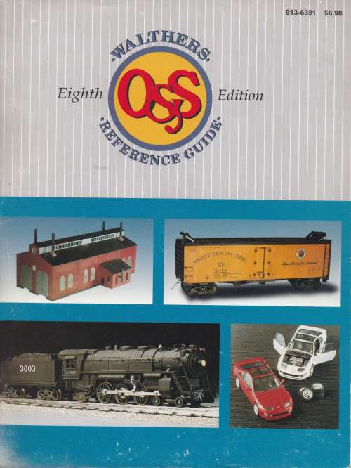ウォルサーズのO&Sカタログ1989年(平成元年)版。Walthers O and S catalog 1989 edition.