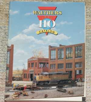 ウォルサーズの1995年：平成7年版カタログ。Walthers HO catalog 1995 edition.