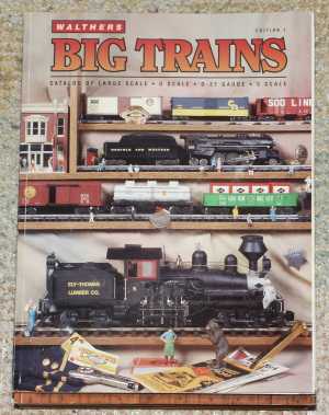 ウォルサーズのビッグ・トレインズ・カタログ1997年／平成9年版？。Big trains catalog #1, 1997 edition?.