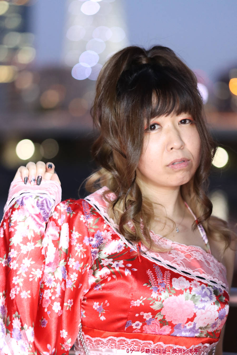 キヤノン(佳能)・EOS-M6mk2での撮影例、モデルの女性はアイドル歌手の神崎由衣(かんざき・ゆい)さん。
