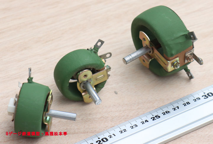 東京電音製レオスタット。