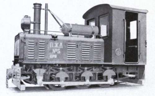 ボールドウィンが製造したガソリン機関車。Baldwin made gasoline locomotive for Russian State Ry.
