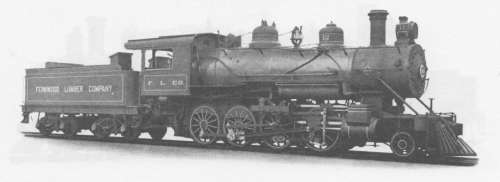ボールドウィンが製造した蒸気機関車(コンソリデーション機)。Baldwin made Consolidation steam locomotive.