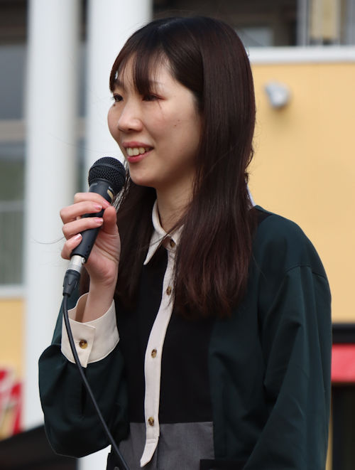 HIKARUさん。2025年(令和7年)3月、UNICS上里(ウニクスかみさと:埼玉県児玉郡上里町)にて撮影。