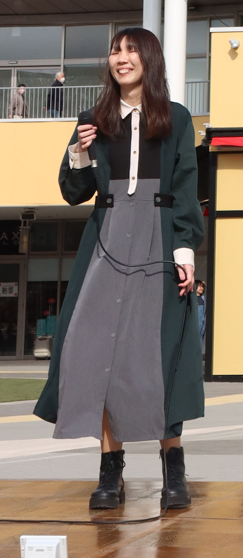 HIKARUさん。2025年(令和7年)3月、UNICS上里(ウニクスかみさと:埼玉県児玉郡上里町)にて撮影。