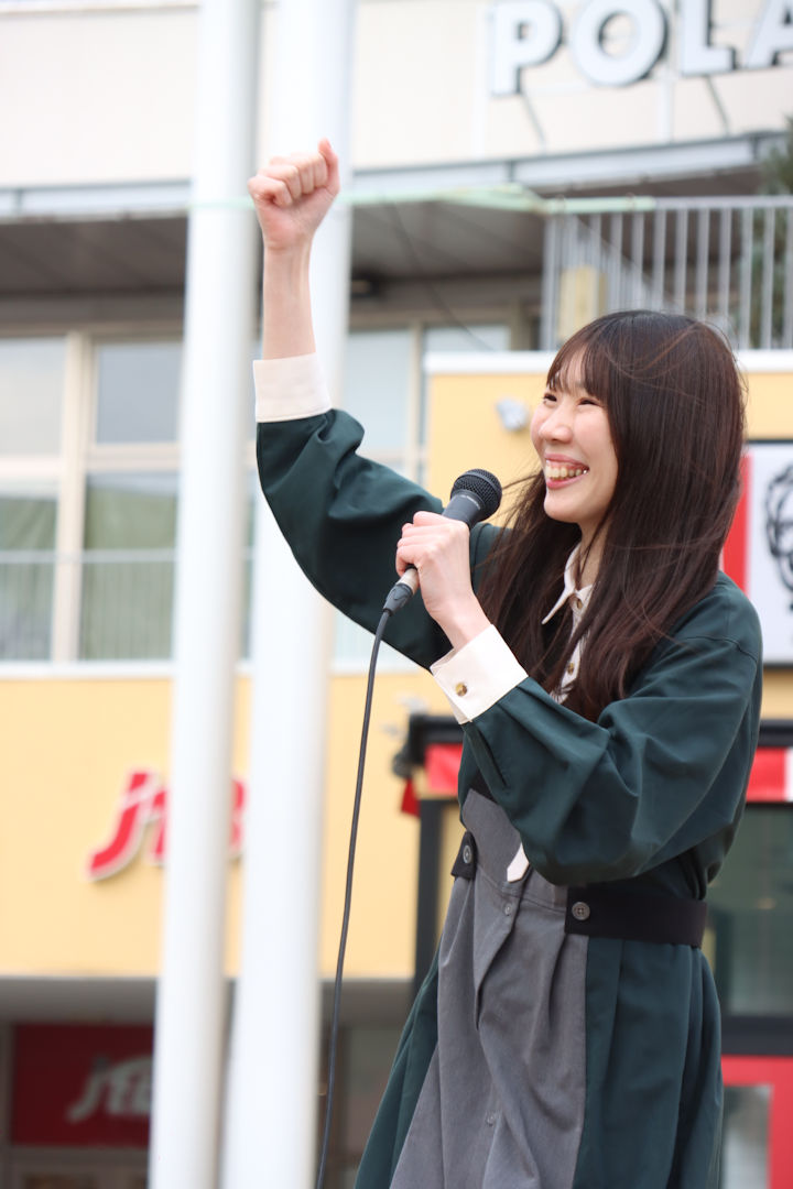 HIKARUさん。2025年(令和7年)3月、UNICS上里(ウニクス上里:埼玉県児玉郡上里町)にて撮影。