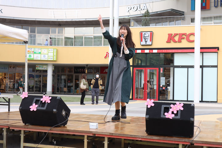 HIKARUさん。2025年(令和7年)3月、UNICS上里(ウニクス上里:埼玉県児玉郡上里町)にて撮影。