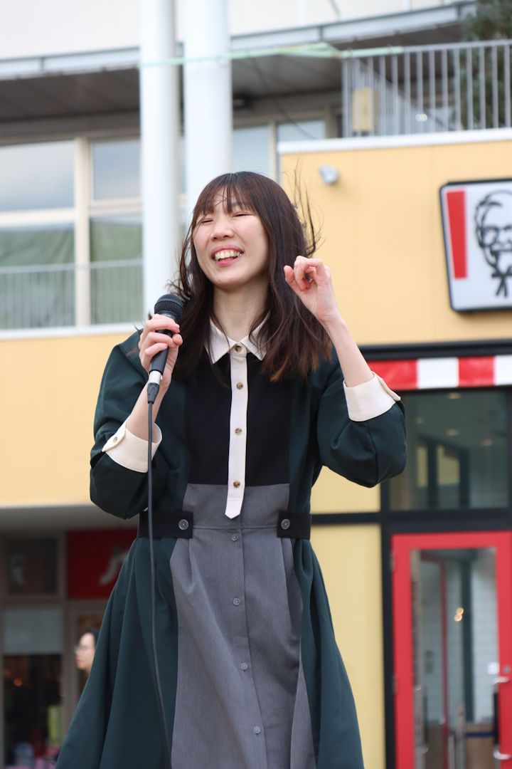 HIKARUさん。2025年(令和7年)3月、UNICS上里(ウニクス上里:埼玉県児玉郡上里町)にて撮影。