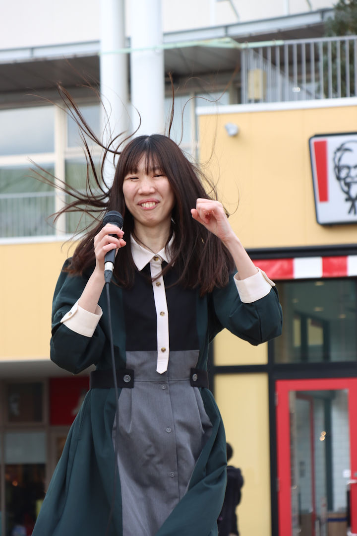 HIKARUさん。2025年(令和7年)3月、UNICS上里(ウニクス上里:埼玉県児玉郡上里町)にて撮影。