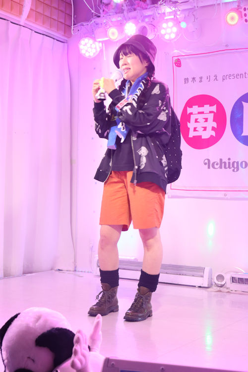 ほしみらいさん。2024年(令和6年)8月、ライブスペース・マリールー(東京都北区)にて撮影。
