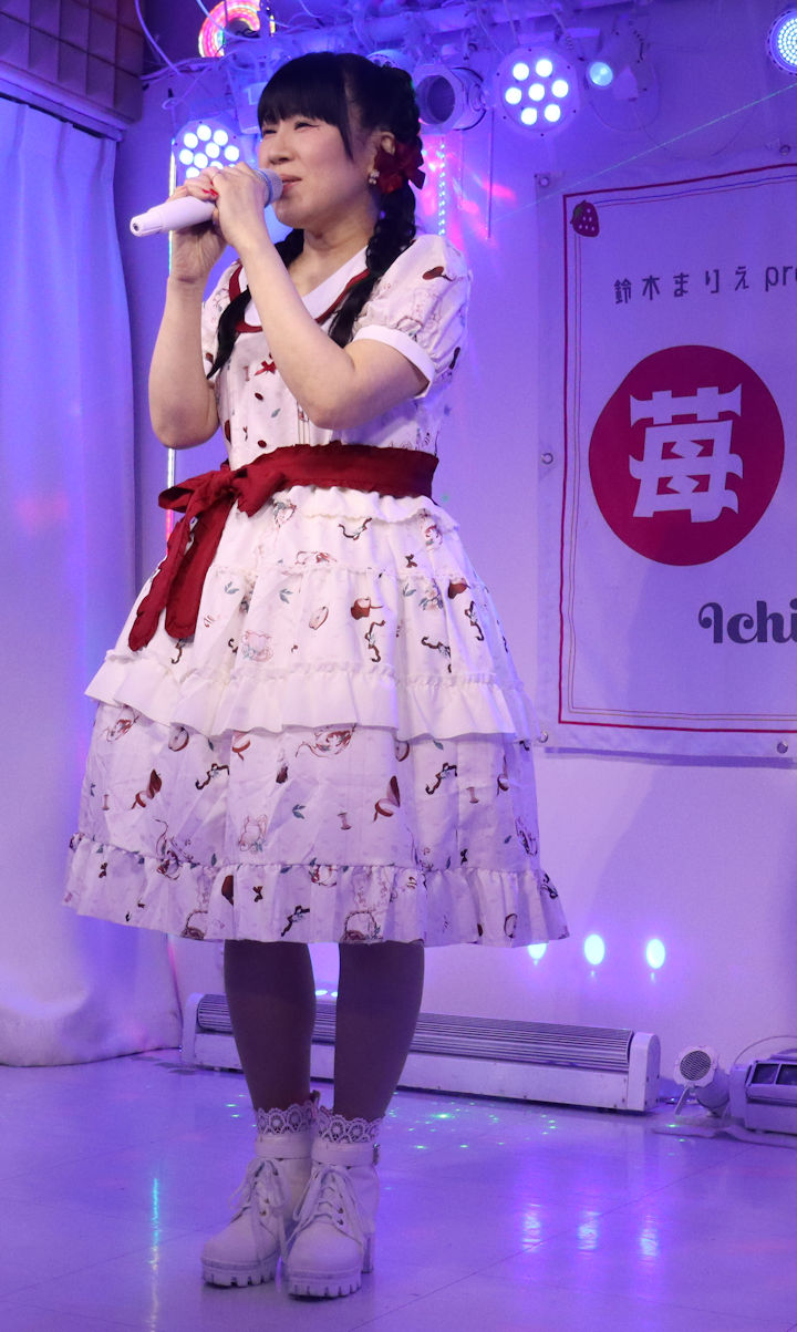 ほしみらい姫。2025年(令和7年)5月、ライブスペース・マリールー(東京都北区)にて撮影。