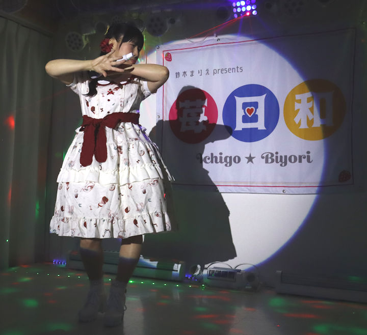 ほしみらい姫。2025年(令和7年)5月、ライブスペース・マリールー(東京都北区)にて撮影。