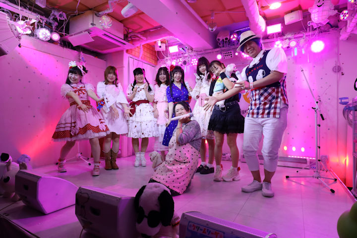 ほしみらい姫。2025年(令和7年)5月、ライブスペース・マリールー(東京都北区)にて撮影。