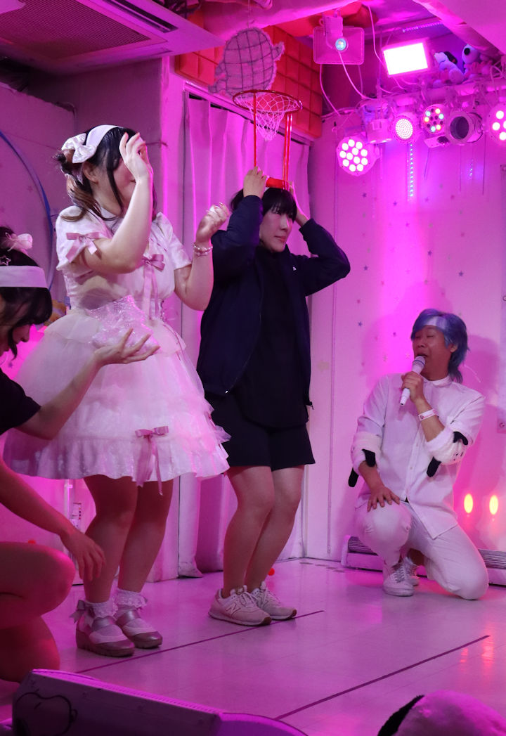 ほしみらい姫。2025年(令和7年)10月、ライブスペース・マリールー(東京都北区)にて開催された「苺日和」に際して撮影。