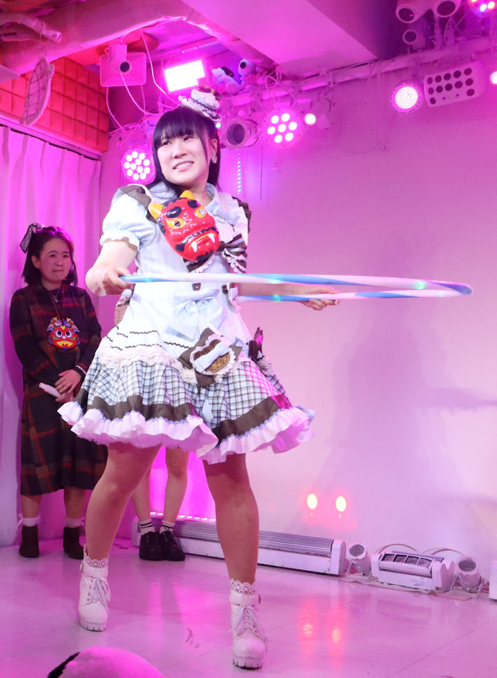 ほしみらい姫。2026年(令和8年)2月、ライブスペース・マリールー(東京都北区)にて開催された「苺日和(いちごびより)」に際して撮影。