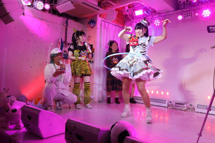 ほしみらい姫。2026年(令和8年)2月、ライブスペース・マリールー(東京都北区)にて開催された「苺日和(いちごびより)」に際して撮影。