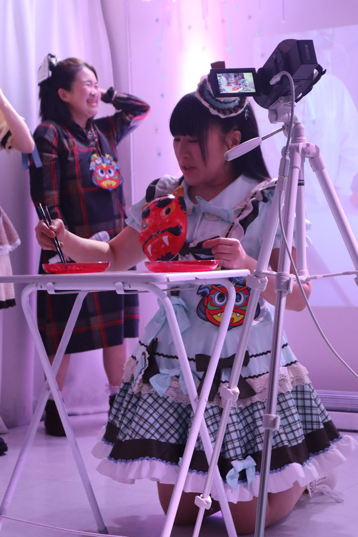 ほしみらい姫。2026年(令和8年)2月、ライブスペース・マリールー(東京都北区)にて開催された「苺日和(いちごびより)」に際して撮影。