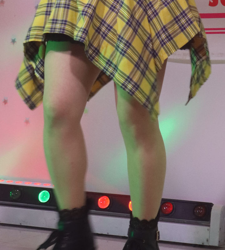 ほしみらい姫。2026年(令和8年)4月、ライブスペース・マリールー(東京都北区)にて開催された「ストロベリー・ミュージアム」に際して撮影。