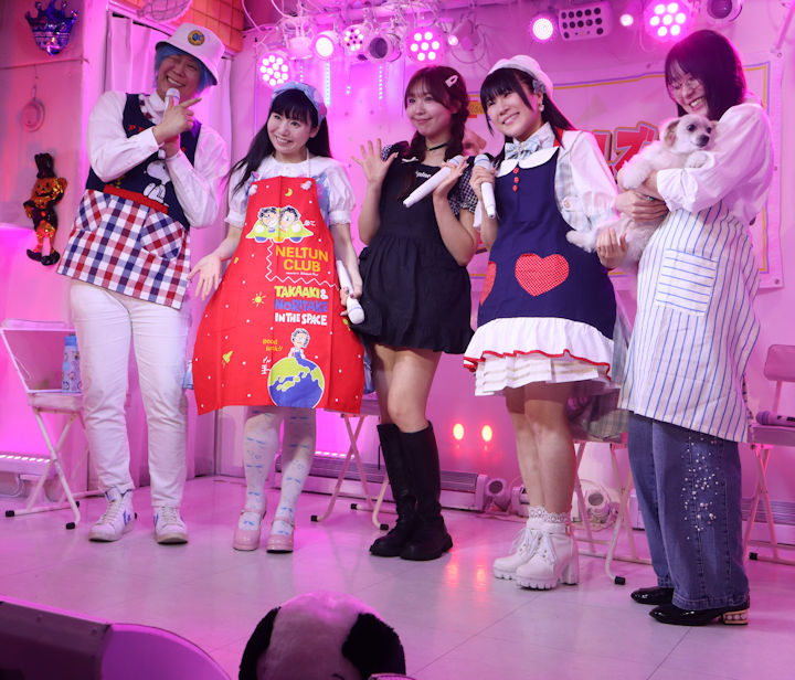 ほしみらい姫。2026年(令和8年)5月、ライブスペース・マリールー(東京都北区)にて開催された「ガールズ・ガールズ・ガールズ」に際して撮影。