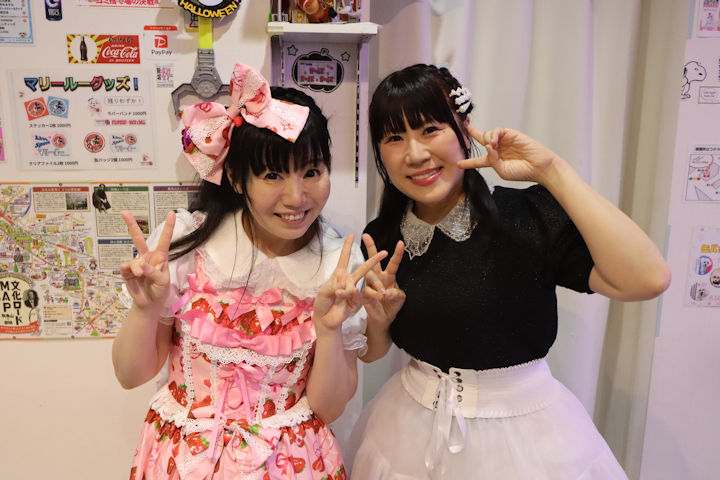 ほしみらい姫。2026年(令和8年)6月、ライブスペース・マリールー(東京都北区)にて開催された「苺日和」に際して撮影。