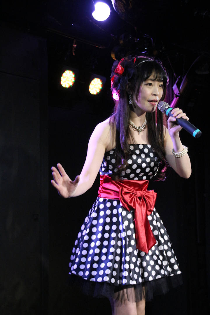 立花夢果さん。2020年(令和2年)4月、神田MIFAにて撮影。