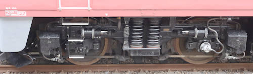 国鐵EF81-81が履くDT138台車。2021年(令和3年)1月、JR東北本線大宮(おおみや：埼玉県さいたま市大宮区)にて撮影。