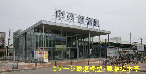 上毛電気鉄道中央前橋(ちゅうおうまえばし：群馬県前橋市)駅、2006年(平成18年)4月撮影。