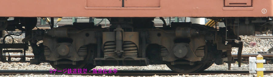 上信電鉄デハ203が履くFS342台車。2004年(平成16年)11月、上信電鉄高崎(たかさき：群馬県高崎市)駅にて撮影。
