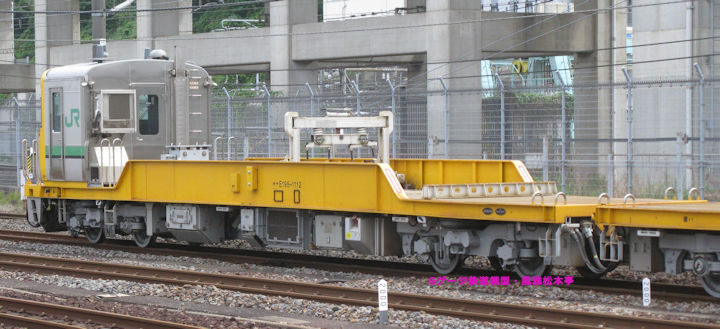 JR東日本キヤE195-1112。2025年(令和7年)5月、JR田端(たばた：東京都北区)駅にて撮影。