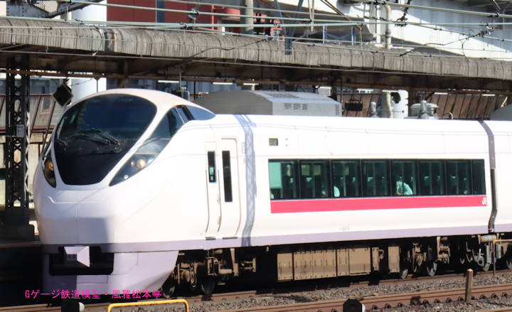 JR東日本クハE657-6。2023年(令和6年)2月、JR常磐線日暮里(にっぽり：東京都荒川区)駅にて撮影。