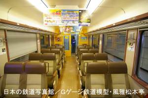 北海道旅客鉄道クハ721型の車内。