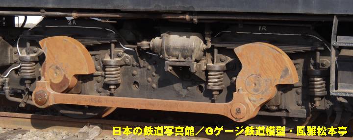 関東鉄道DD502の足回り。2010年(平成22年)9月、関東鉄道常総線水海道(みつかいどう)車輛基地にて、関東鉄道殿のご好意により許可を得て撮影。