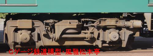 京阪電鉄600型が履くFS503A台車。2011年(平成23年)9月、京阪電鉄石山坂本線浜大津(はまおおつ：滋賀県大津市)駅付近にて撮影。