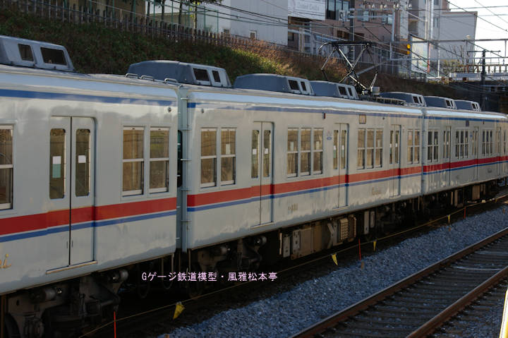 京成電鉄モハ3311。2007年(平成19年)2月、京成電鉄京成津田沼(けいせいつだぬま：千葉県習志野市)駅付近にて撮影。
