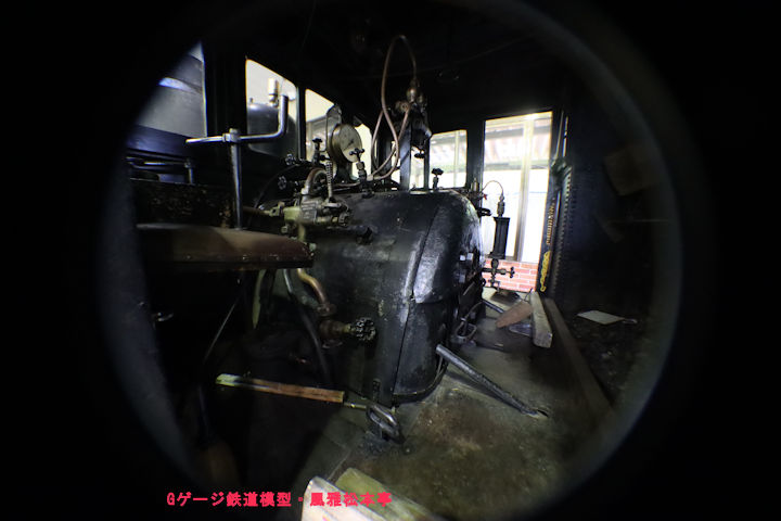 赤沢森林鉄道一号機の写真。2025年(令和7年)10月、赤沢森林鉄道(長野県木曽郡上松町)にて撮影。