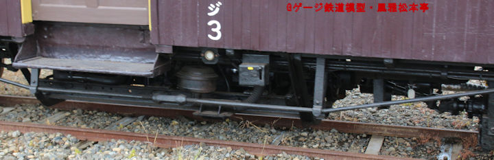 頸城鉄道ホジ3のエンジン。2016年(平成28年)7月、くびき野レールパーク(≒旧頸城鉄道百間町駅・新潟県上越市)にて撮影。