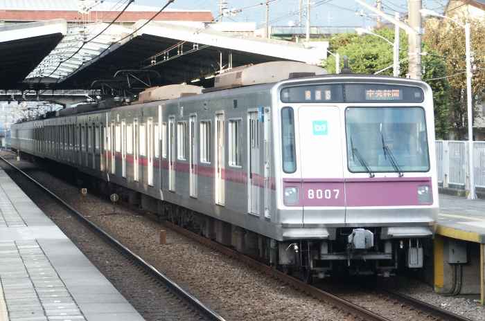 営団地下鉄 Sマーク 半蔵門線 8000系 プレート 東京メトロ - 鉄道