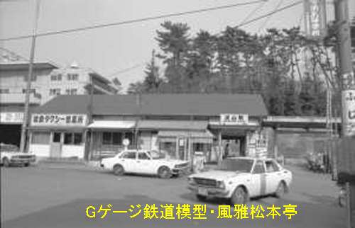 総武流山電鉄流山(ながれやま：千葉県流山市)駅。1983年(昭和58年)4月撮影。