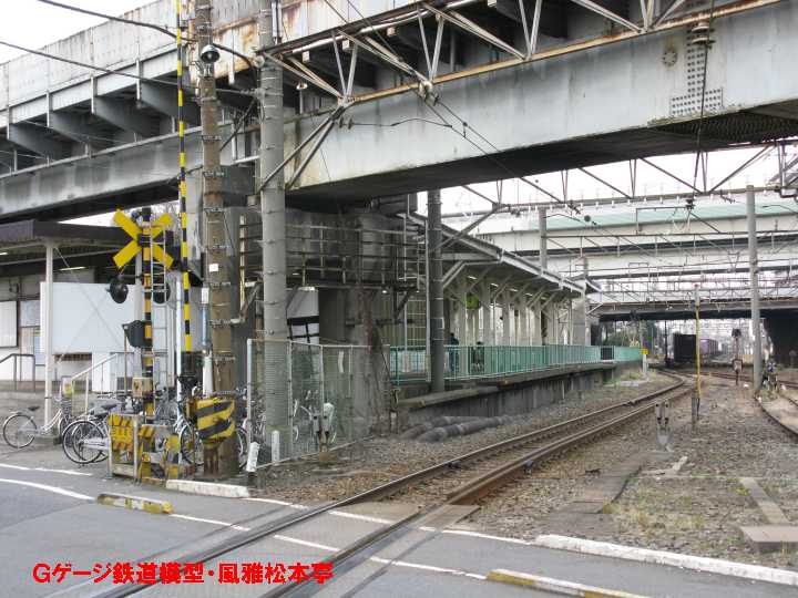 南武支線浜川崎駅。2009年(平成21年)1月撮影。