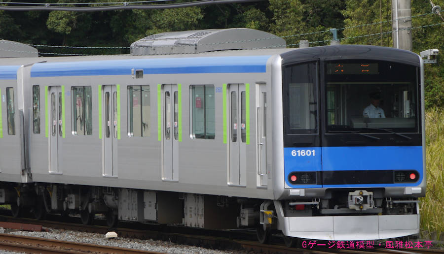 東武鉄道クハ61601。2013年(平成25年)9月、東武鉄道野田線七光台(ななこうだい：千葉県野田市)駅にて撮影。