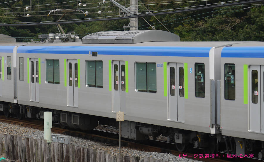 東武鉄道モハ62601。2013年(平成25年)9月、東武鉄道野田線七光台(ななこうだい：千葉県野田市)駅にて撮影。