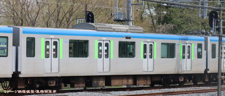 東武鉄道モハ63604。2025年(令和7年)4月、東武鉄道野田線七光台(ななこうだい：千葉県野田市)駅にて撮影。