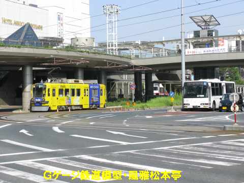 豊橋鉄道東田本線駅前(えきまえ)駅。2009年(平成21年)8月撮影。