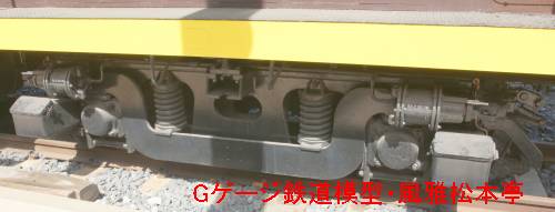 DD13-1に使用されているDT105台車。DT-105 truck of DD13 diesel yard swicher of Japanese National Railway.