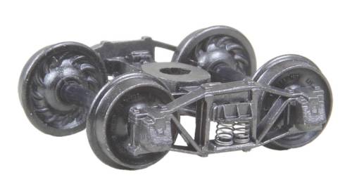 ケーディー製HOゲージのアーチバー台車(品番501)。
