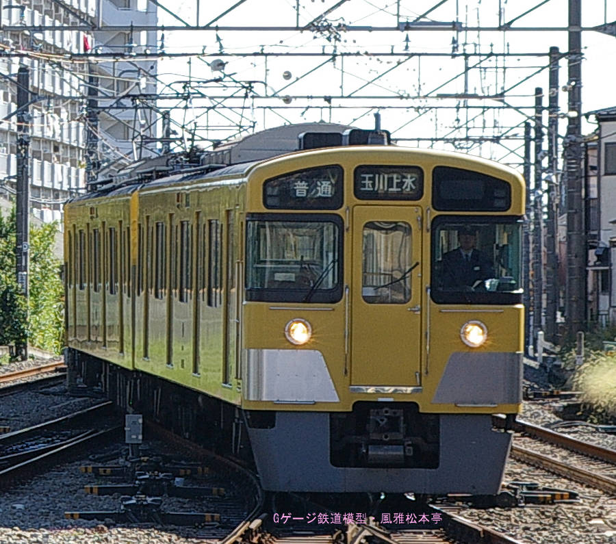 シングルスリップ。2007年(平成19年)10月、西武拝島線小平(こだいら：東京都小平市)駅にて撮影。
